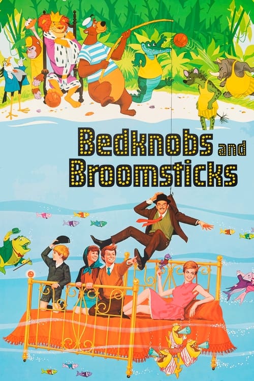 دانلود فیلم Bedknobs and Broomsticks – تختخواب سحرآمیز